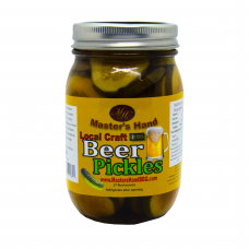 Beer Pickles 17oz (In a Local Craft Lager)