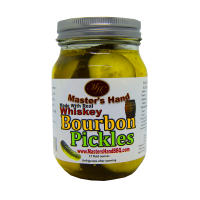 Bourbon Pickles 16oz (In Real Whiskey) MHP1001